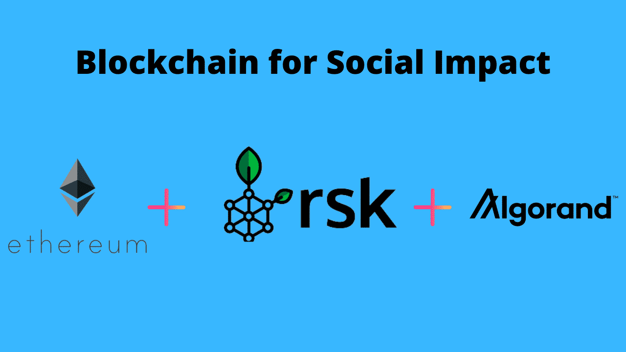 Blockchain for Social Impact: A Review of Some Interesting Projects