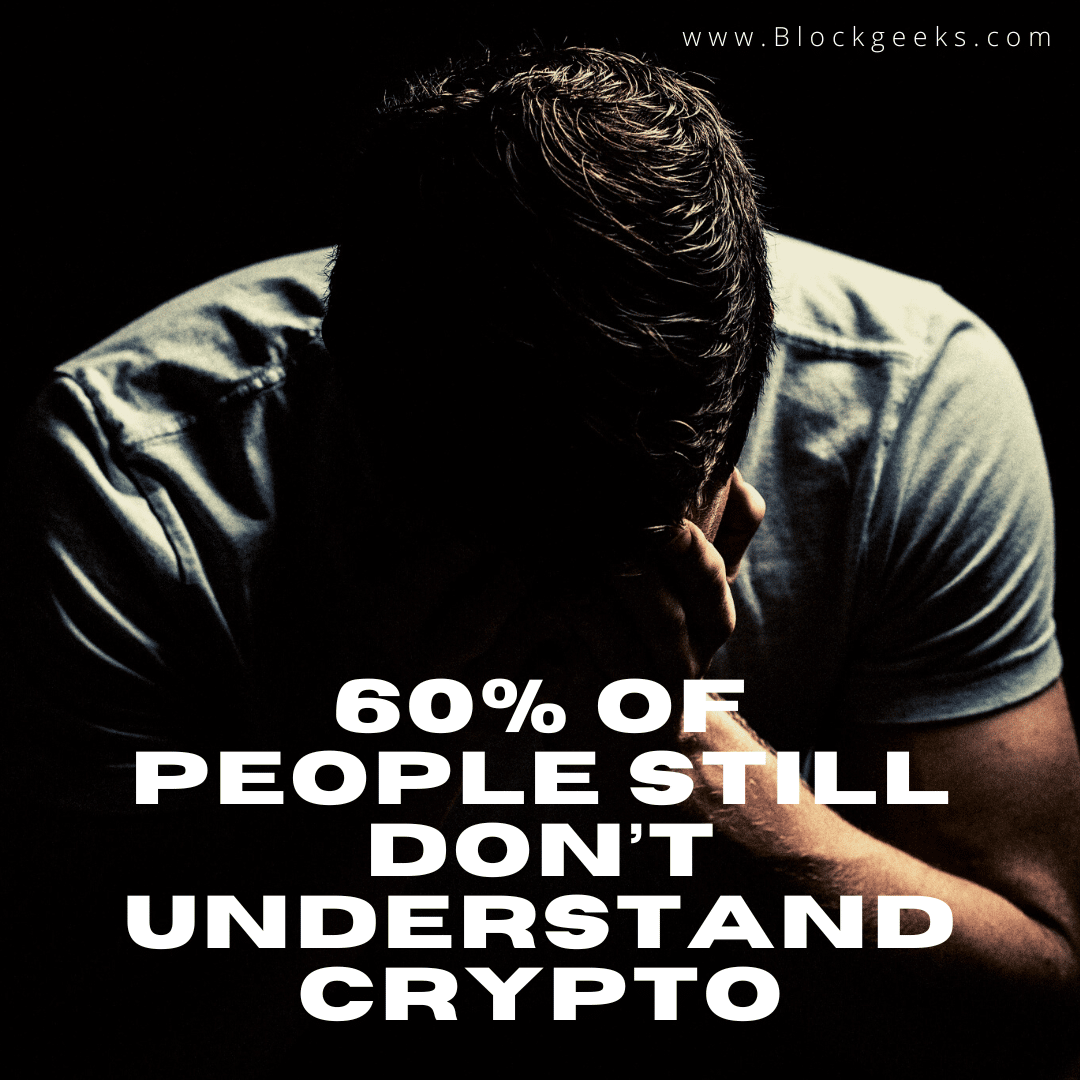 You Don’t say! 60% of People Still Don’t Understand Crypto.